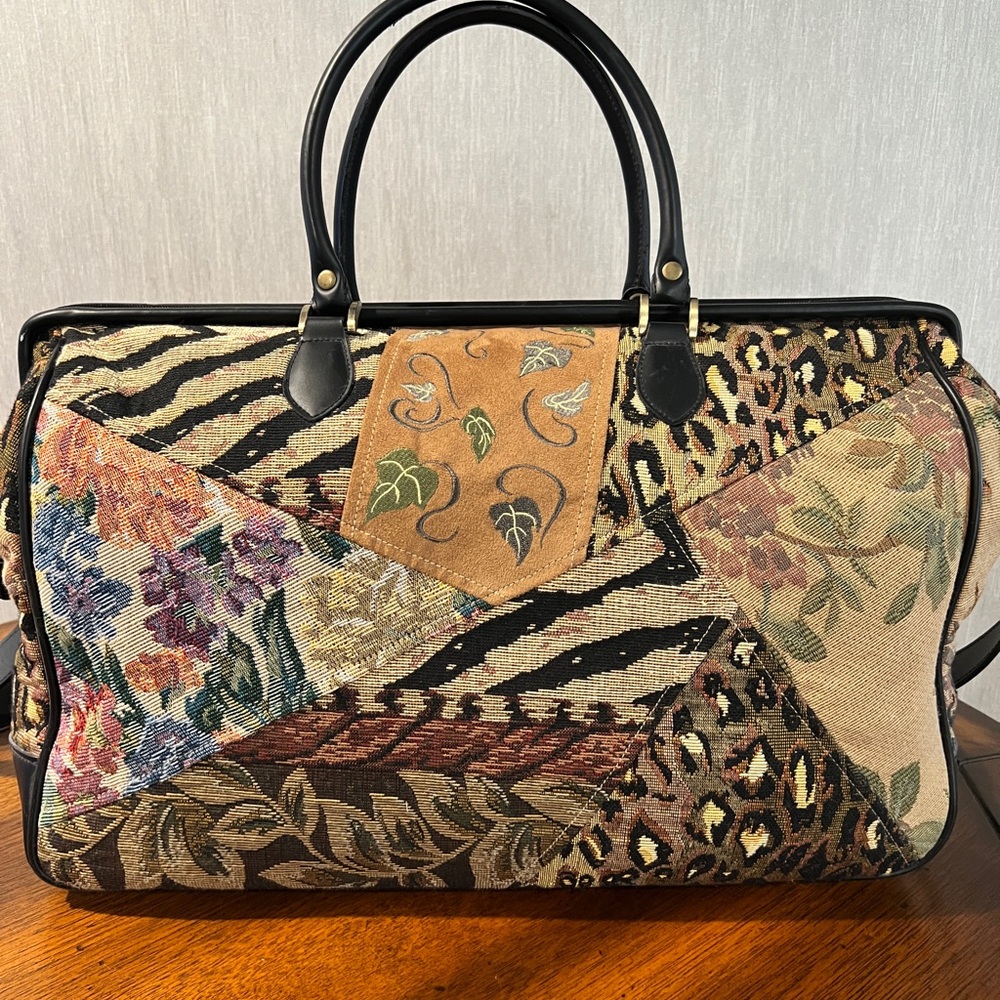 Bueno Multicolor Patchwork Shoulder Bag - image 2